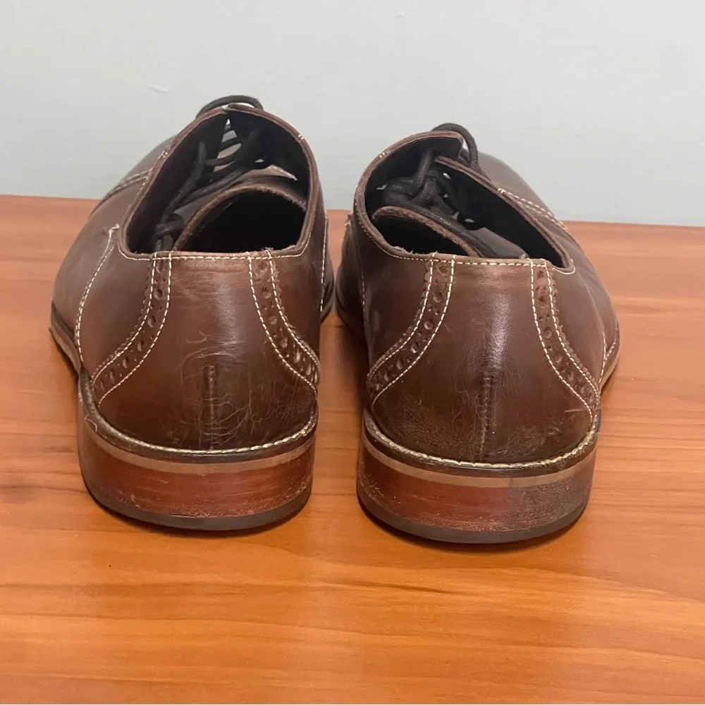 Florsheim Castellano Cap Toe Oxford Brown Size 10.5